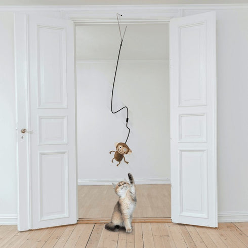 Meowijuana Jump 'n' Jamb Refillable Catnip Swinging Cat Toy poudrefeed.com 3